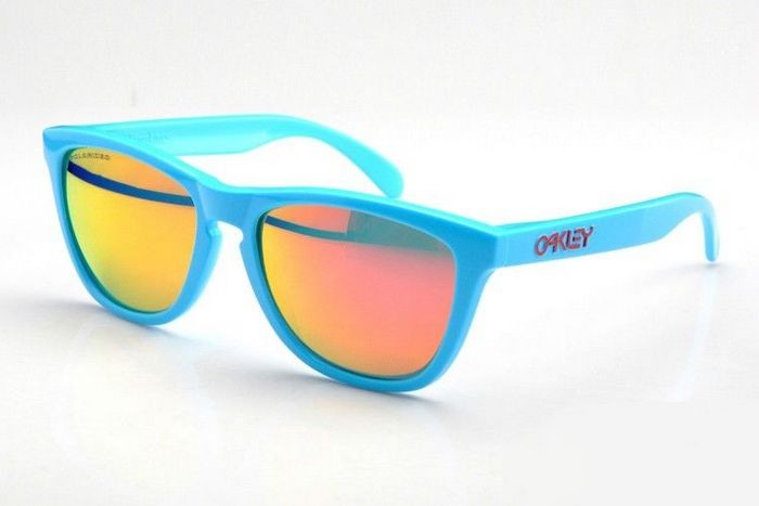 Cheap Oakley Frogskins Sunglasses Blue 